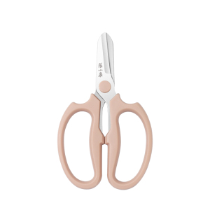 张小泉花艺剪刀鲜花工具插花剪刀宽口水果修枝剪花店专用剪刀8138