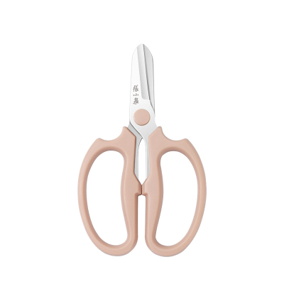 张小泉花艺剪刀鲜花工具插花剪刀宽口水果修枝剪花店专用剪刀8138