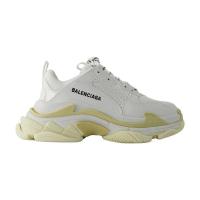巴黎世家(Balenciaga)复古厚底拼接合成革女士跑鞋舒适休闲街头潮