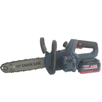 柯耐欧充电式锂电便携式电锯电锯链伐木锯12寸