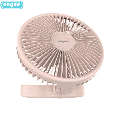 engue恩谷大6寸5叶 收纳式折叠风扇EG-F80 粉色