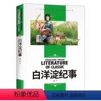 白洋淀纪事(不送考点) [正版]全套4册猎人笔记 湘行散记 白洋淀纪事 镜花缘原著 七年级必读课外书老师初一上册名著初中