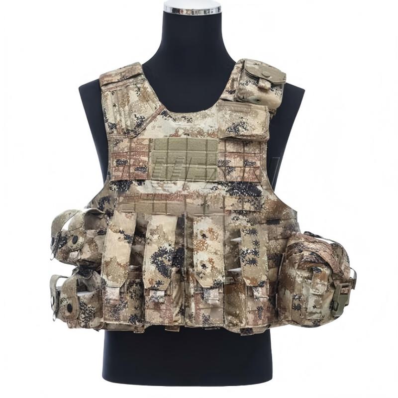麦盾 尼龙面料携行具战术背心11件套 荒漠星空(含GA2级PE芯片)+插板
