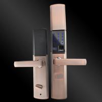 BONJEAN指纹锁家用远程密码锁防盗智能锁酒店磁卡锁遥控木感应锁