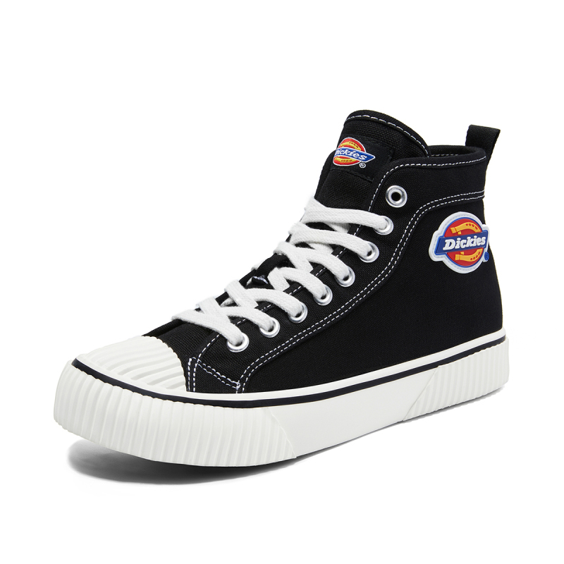 dickies帆布鞋高帮鞋2021春季新款学生板鞋透气休闲鞋