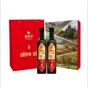 恩纳尔欧尚经典礼盒 特级初榨橄榄油 500ml*2
