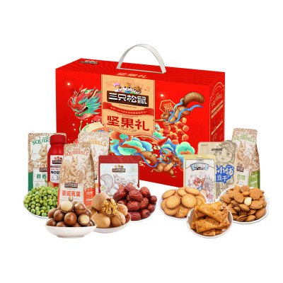 三只松鼠 坚果礼盒·盛世龙腾礼盒198型