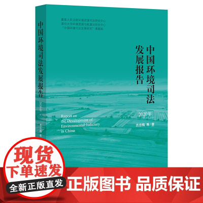 中国环境司法发展报告(2020年)吕忠梅 等著 法律出版社