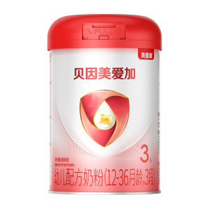 爱加奶粉3段幼儿配方奶粉 1-3岁12-36个月适用800g罐装
