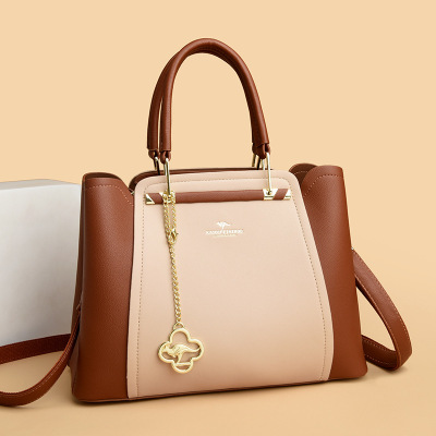 包包女包新款斜挎包女单肩包女时尚女士撞色手提包女