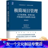 [友一个正版] 极简项目管理 让目标落地 把事办成并使成功可复制的方法论 郭致星 中小企业 流程 实践经验 组织