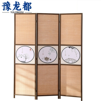 豫龙都屏风三扇