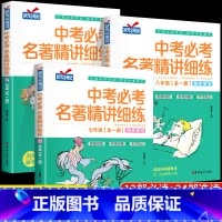 中考名著精讲细练 七年级/初中一年级 [正版]中考必考名著精讲细练七八九年级上册下册精练阅读知识点必考12部+24部初中