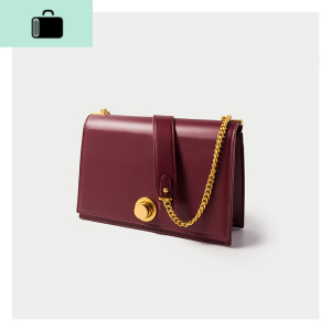 高级感链条包单肩斜挎女红色包包2020新款婚包新娘结婚大女包NEW LAKE女斜挎包