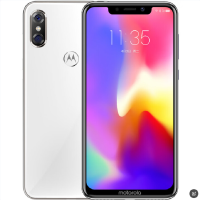 摩托罗拉 motorola p30 play(XT1941-2) 4GB+64GB 冰玉白色 移动4G手机 所有软件5开 AI双面人像摄影1300万像素