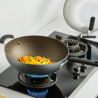 爱仕达炒锅不粘锅32cm无油烟炒菜锅不粘平底煎锅CL32V1Q