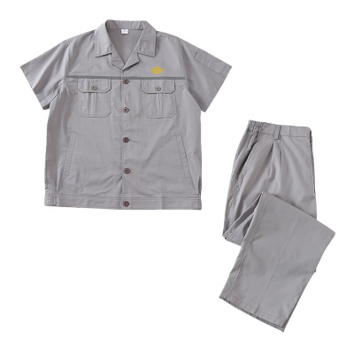 飞翔大雁 短袖工作服 M-4XL 套