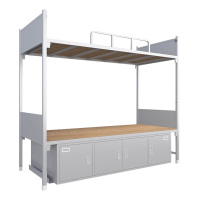 DXBG制式上下铺钢制铁架高低床宿舍床铁艺组合床13款双层床