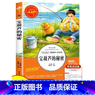 宝葫芦的秘密 [正版]宝葫芦的秘密 张天翼原着 三年级四年级课外书 小学生阅读课外书籍 儿童读物儿童文学适合小学生看的课