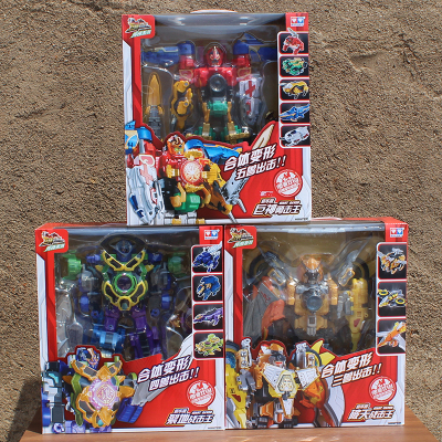 巨神战击队豪华版太阳破天星球战击王变形合体银河勇击王豪华版超神勇击王（巨神+破天+裂地