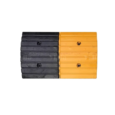 翌嘉YJ5011415 橡胶减速带道路公路汽车停车场限速缓冲橡胶减速带 横条 500*300*35