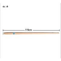 松丰直柄实木锹把铁锨把铁锹柄铁耙把锹杠木棍木棒119cm根