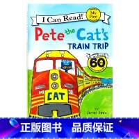 [正版]My First I Can Read系列 皮特猫的火车之旅 英文原版绘本 Pete the Cat's Tr