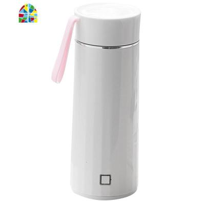 电热水壶便携式旅行烧水杯折叠学生宿舍小型迷你办公室1人烧水壶 FENGHOU 象牙白