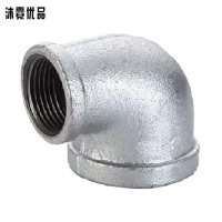 沐霓优品 镀锌内丝弯头 6分变4分 /个