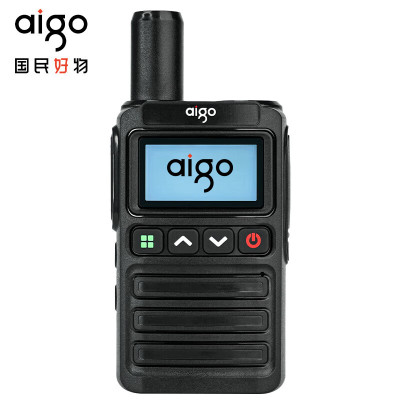 爱国者(aigo)E266公网对讲机5000公里全网通4G插卡全国不限距离远程户外自驾游车队无线手台工地