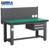 铭思达钳工操作台1.2米吊二抽张