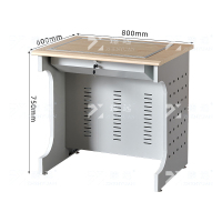 臻远ZY4012410隐藏式翻转电脑桌培训桌教室机房多媒体学习桌办公桌B款单人位