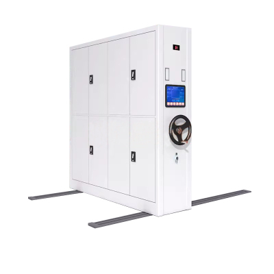 乙壬密集柜档案室电动智能密集架移动档案柜凭证资料柜手摇文件柜一列2组每立方(智能)