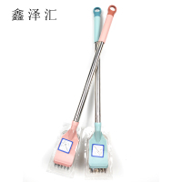 家用清洁刷子长柄厕所刷卫生间洁厕刷无死角马桶刷 方头