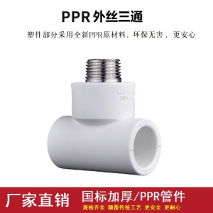 盛京联硕 PPR外螺纹三通 个
