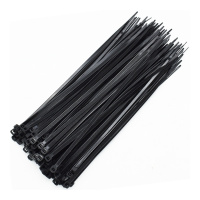 永满铁运 黑色防冻尼龙扎带 8* 400mm 100条/包