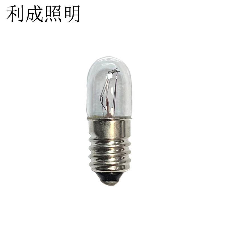 利成照明 指示灯泡 钨丝灯泡 E10螺口30MA 每包10个装