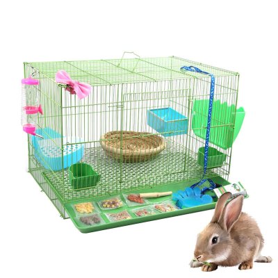 兔笼子大号兔子笼子荷兰猪豚鼠垂耳兔养殖笼宠物兔荷兰鼠笼子宠物笼子