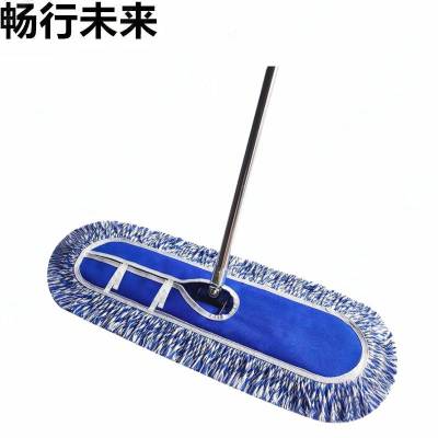 畅行未来 平板拖把尘推 蓝白螺丝款 100cm 个
