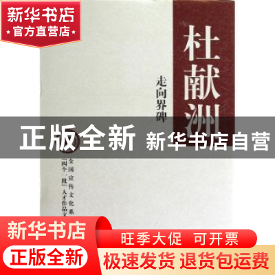 正版 走向界碑 杜献洲著 中华书局 9787101078633 书