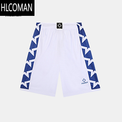 HLCOMAN2025新款运动短裤训练跑步健身宽松吸汗透气针织五分裤篮球裤