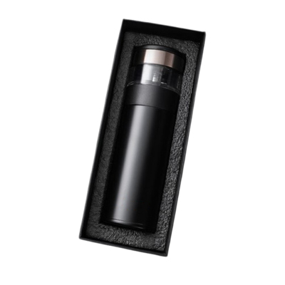 植巾 BWB120 370ml 茶水分离保温杯 (计价单位:个) 黑色