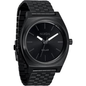 Nixon女士太阳能时尚腕表40mm圆形表盘100米防水不锈钢表带