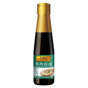 李锦记蒸鱼豉油 207ml 酿造酱油 海鲜清蒸提鲜味 白灼汁 舔碗