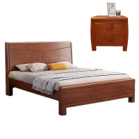 悦兴诚单人床1500mm+5cm床垫+床头柜*1组