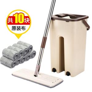 免手洗平板拖把家用木地板懒人拖地一次拖净免洗干湿两用拖布