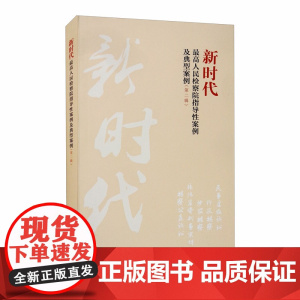 正版 新时代最高人民检察院指导性案例及典型案例(第二辑)中国检察出版社