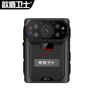 歆盾卫士DSJ-E5 小型随身胸前佩戴现场记录仪(可拆卸版) 黑色 32G