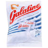 【海外购自营】佳乐锭Galatine 牛乳糖原味乳片 125克/袋 意大利进口 美味低卡 进口糖果