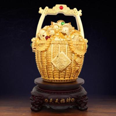 美帮汇大号摆件存钱罐金元宝客厅办公室装饰店铺开业送礼